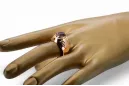 Ring Vintage Jewlery Ruby Original Vintage 14K Rose Gold vrc078r